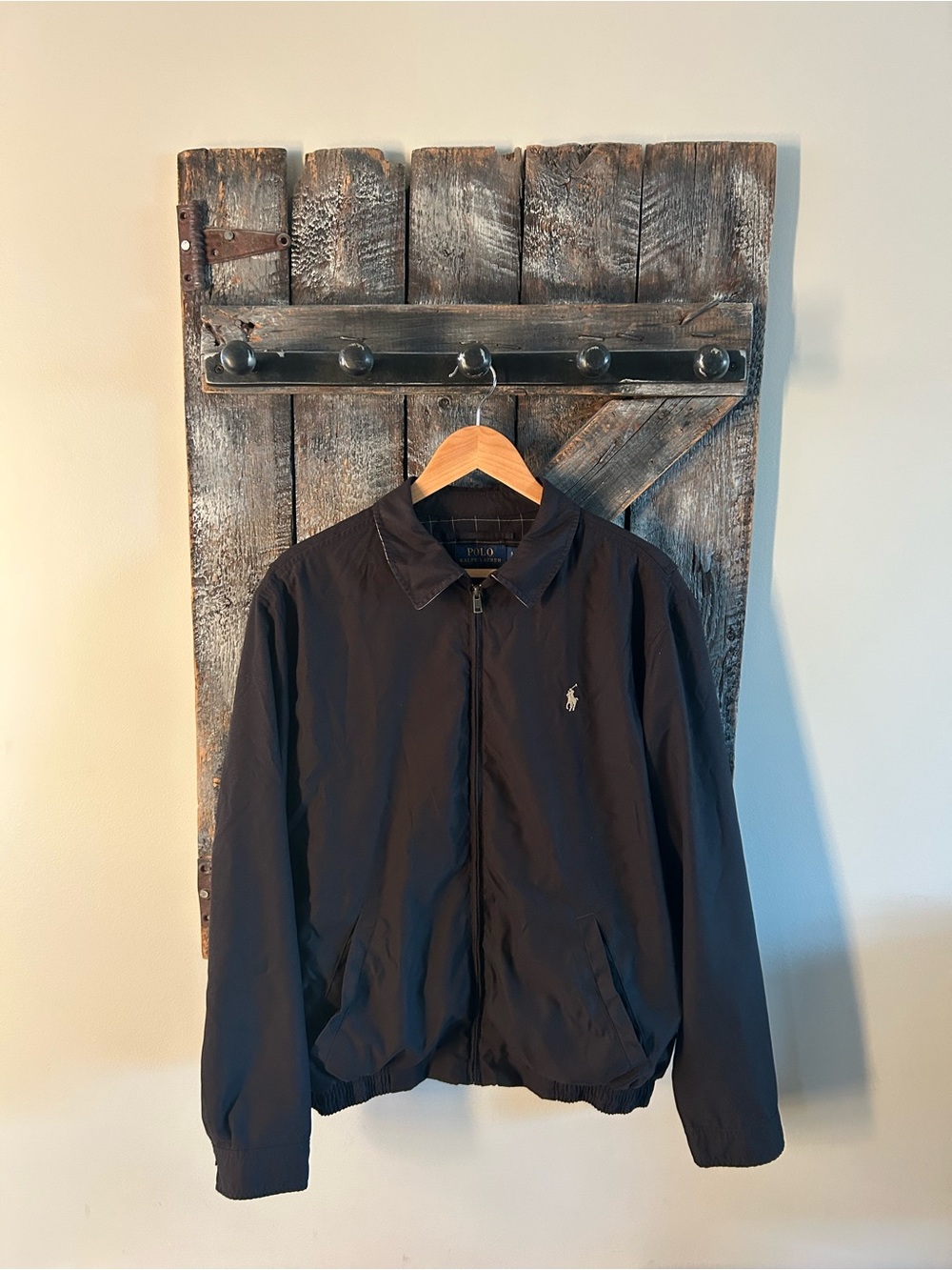 Men's Polo by Ralph Lauren Black Men's Lightweight Zip Jacket